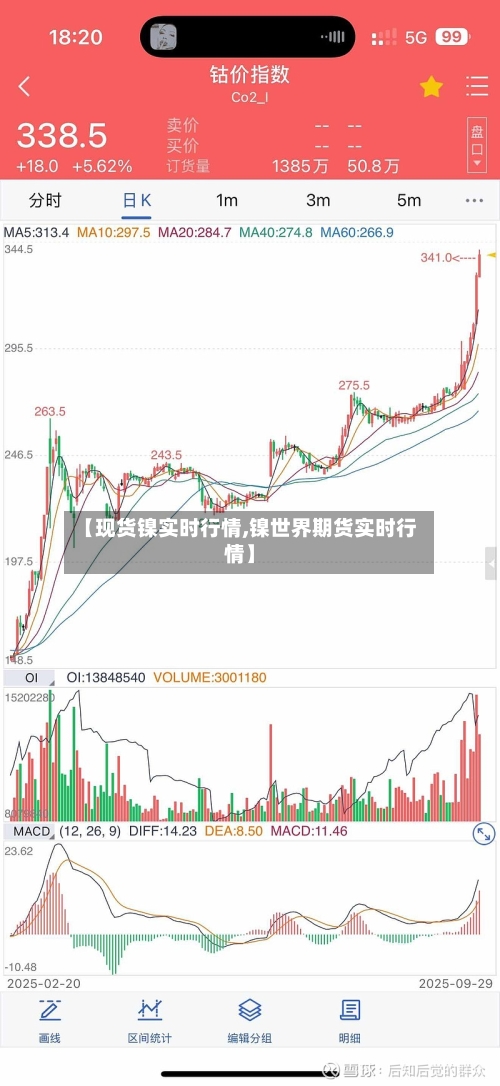【现货镍实时行情,镍世界期货实时行情】