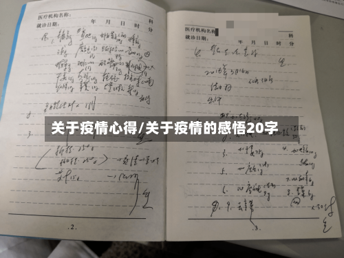 关于疫情心得/关于疫情的感悟20字