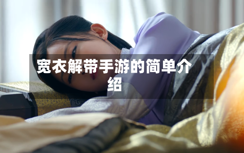 宽衣解带手游的简单介绍-第3张图片