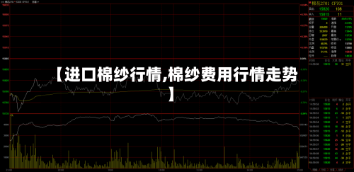 【进口棉纱行情,棉纱费用行情走势】