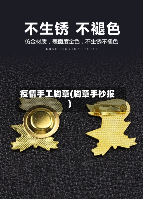 疫情手工胸章(胸章手抄报)-第2张图片