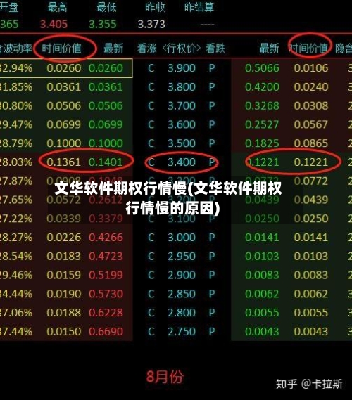 文华软件期权行情慢(文华软件期权行情慢的原因)-第3张图片