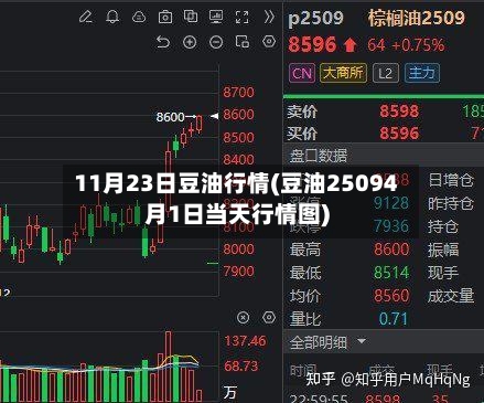 11月23日豆油行情(豆油25094月1日当天行情图)-第2张图片