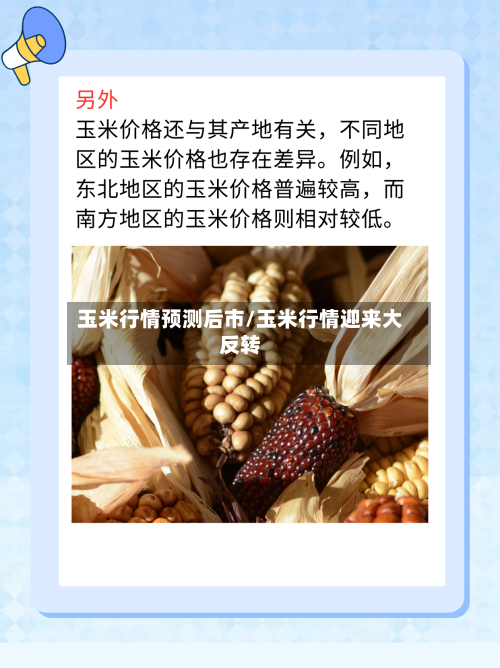 玉米行情预测后市/玉米行情迎来大反转-第2张图片