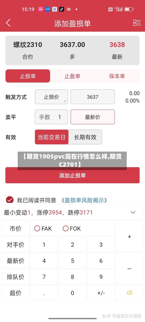 【期货1905pvc现在行情怎么样,期货C2701】