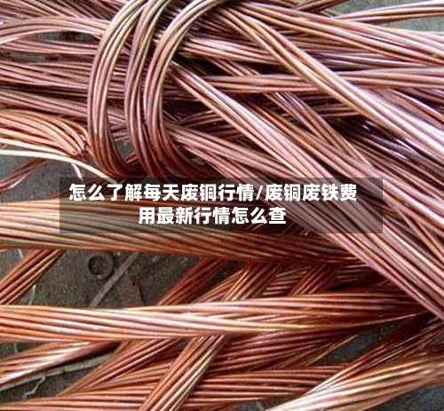 怎么了解每天废铜行情/废铜废铁费用最新行情怎么查-第2张图片