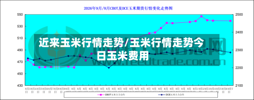 近来玉米行情走势/玉米行情走势今日玉米费用-第2张图片