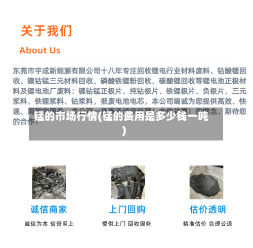 锰的市场行情(锰的费用是多少钱一吨)