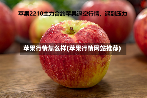 苹果行情怎么样(苹果行情网站推荐)-第3张图片