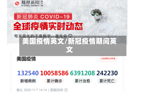 美国疫情英文/新冠疫情期间英文