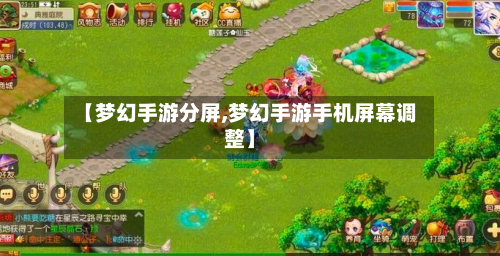 【梦幻手游分屏,梦幻手游手机屏幕调整】-第2张图片