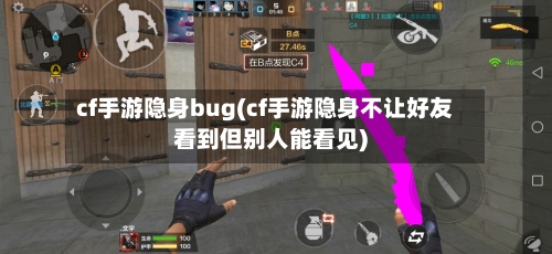 cf手游隐身bug(cf手游隐身不让好友看到但别人能看见)-第3张图片