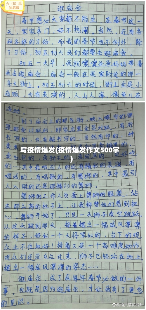 写疫情爆发(疫情爆发作文500字)-第2张图片