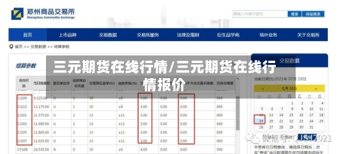 三元期货在线行情/三元期货在线行情报价