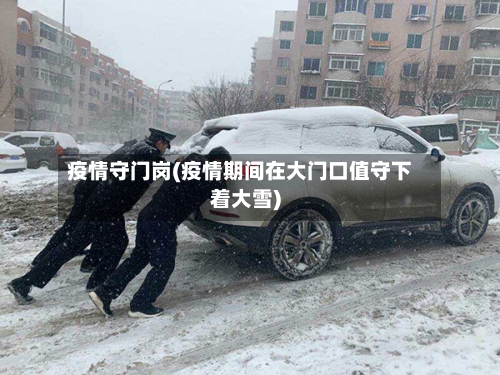 疫情守门岗(疫情期间在大门口值守下着大雪)