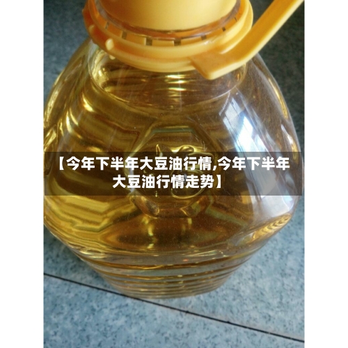 【今年下半年大豆油行情,今年下半年大豆油行情走势】