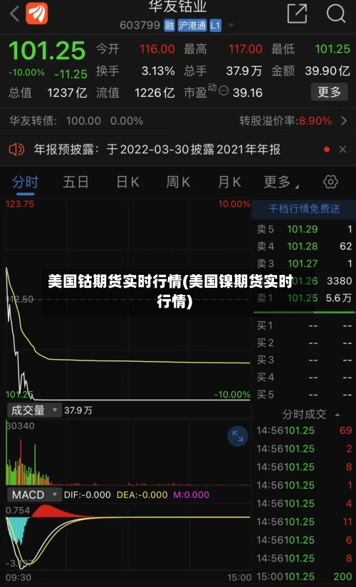 美国钴期货实时行情(美国镍期货实时行情)