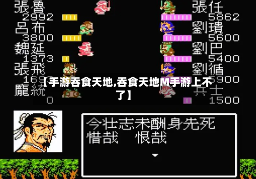 【手游吞食天地,吞食天地M手游上不了】-第2张图片