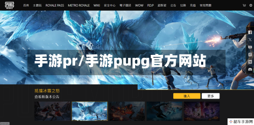 手游pr/手游pupg官方网站-第3张图片