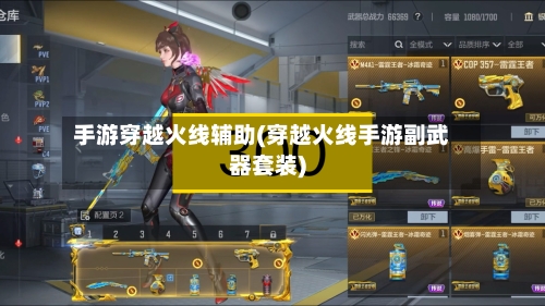 手游穿越火线辅助(穿越火线手游副武器套装)