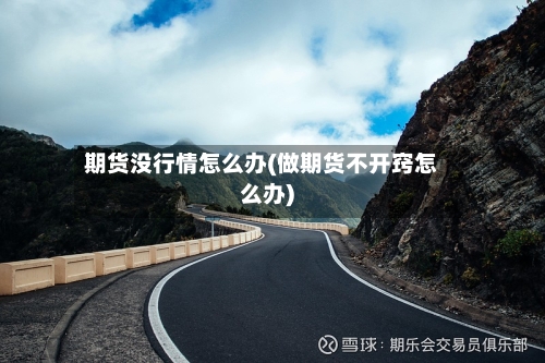 期货没行情怎么办(做期货不开窍怎么办)