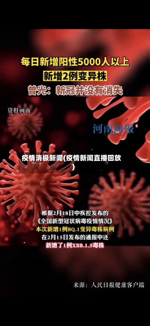 疫情消极新闻(疫情新闻直播回放)