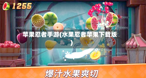 苹果忍者手游(水果忍者苹果下载版)