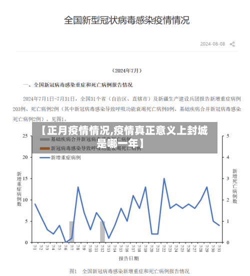【正月疫情情况,疫情真正意义上封城是哪一年】-第2张图片