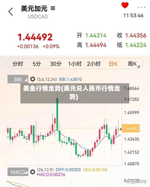 美金行情走势(美元兑人民币行情走势)