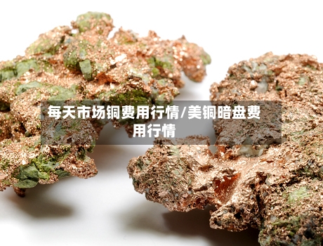 每天市场铜费用行情/美铜暗盘费用行情