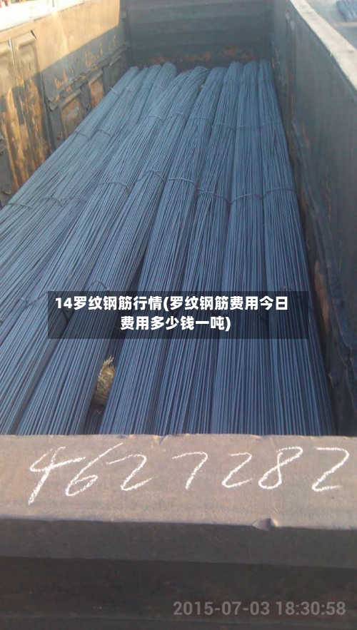 14罗纹钢筋行情(罗纹钢筋费用今日费用多少钱一吨)
